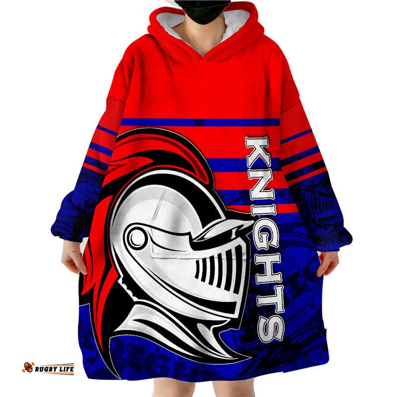knights rugby wearable blanket hoodie