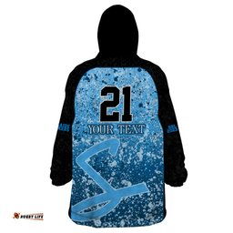 adelaide strikers custom wearable blanket hoodie bbl cricket team 2024
