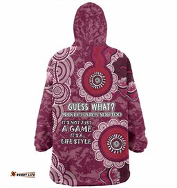 Manly Warringah Sea Eagles Snug Hoodie - Manly For Life Oodie
