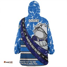 Canterbury-Bankstown Bulldogs Snug Hoodie - Theme Song For Rugby With Sporty Style