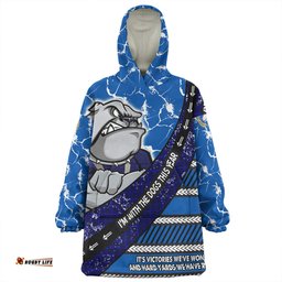 Canterbury-Bankstown Bulldogs Snug Hoodie - Theme Song For Rugby With Sporty Style