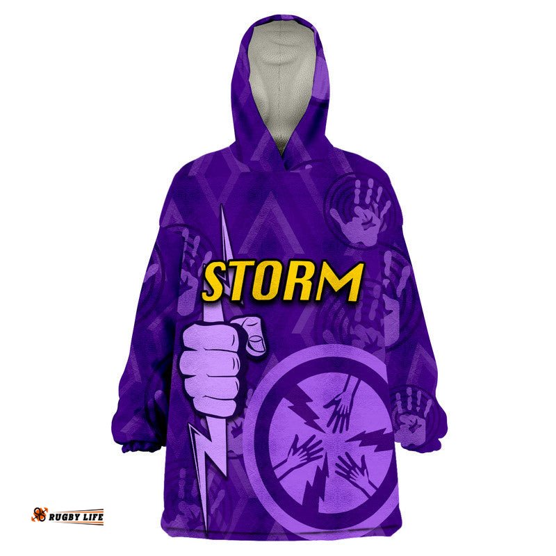 storm rugby wearable blanket hoodie jersey