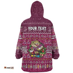 Queensland Cane Toads Christmas Custom Snug Hoodie - Chrissie Spirit Snug Hoodie