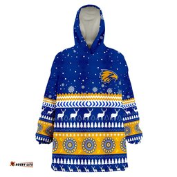 eagles christmas indigenous west coast wearable blanket hoodie