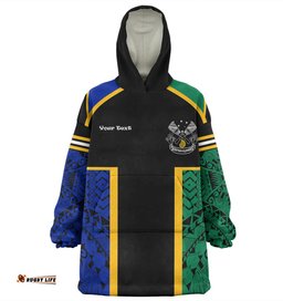 Australia South Sea Islanders Custom Australian South Sea Islanders Wearable Blanket Hoodie Aussie Oodie