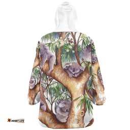 Australia Koala Sleep Little One Wearable Blanket Hoodie Aussie Oodie