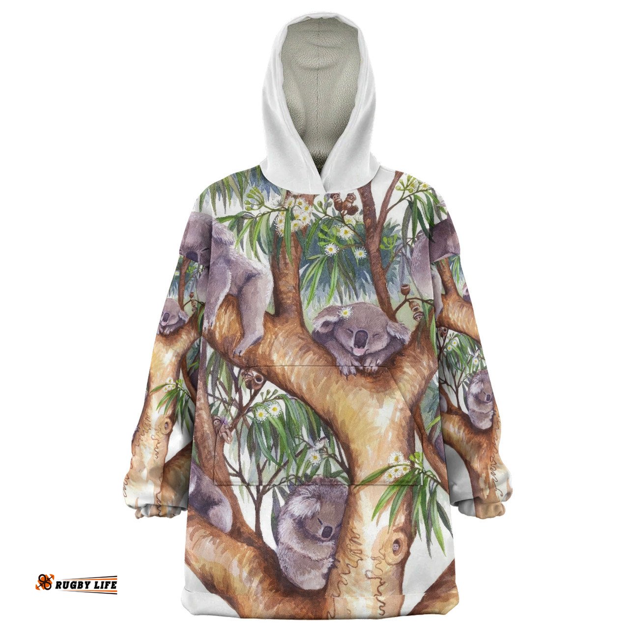 Australia Koala Sleep Little One Wearable Blanket Hoodie Aussie Oodie