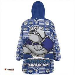 Canterbury Bankstown Bulldogs Champions Pride Comic Style Wearable Blanket Hoodie Aussie Oodie