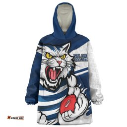 Geelong Cats Defend The Pride Wearable Blanket Hoodie Aussie Oodie
