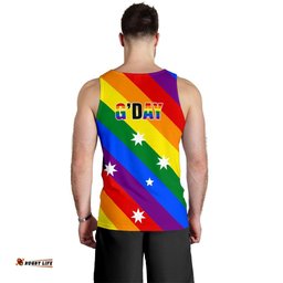 Men Tank Top - G Day Mens Tank Lgbt Color