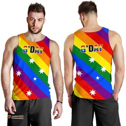 Men Tank Top - G Day Mens Tank Lgbt Color