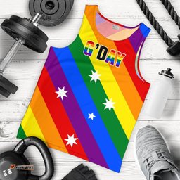 Men Tank Top - G Day Mens Tank Lgbt Color