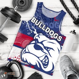 Western Bulldogs Men Tank Top