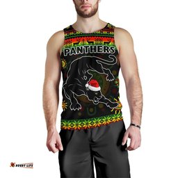 Penrith Panthers Christmas Men's Tank Top Indigenous
