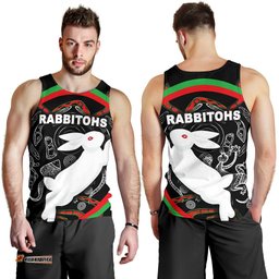 Rabbitohs Men Tank Top Indigenous Mystery Vibes