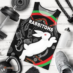 Rabbitohs Men Tank Top Indigenous Mystery Vibes