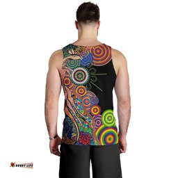 Australia Men's Tank Top Aboriginal Style NO.1