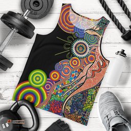Australia Men's Tank Top Aboriginal Style NO.1