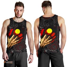 Aboriginal Men's Tank Top - Aboriginal Blood In Me