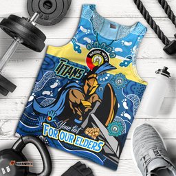 Australia Gold Coast Naidoc Week Custom Men Tank Top - For Our Elders Home Jersey Tank Top