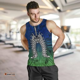 Torres Strait Islander Men's Tank Top - Dhari Mask