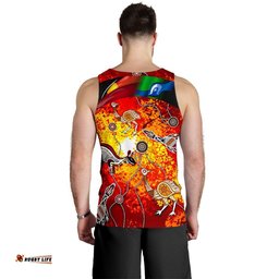 Indigenous Men's Tank Top  - Naidoc Week Always Will Be