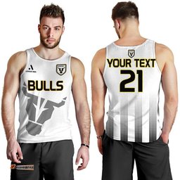 (Custom Personalised) Macarthur Soccer Men Tank Top Bulls Football Club Establish March 2017