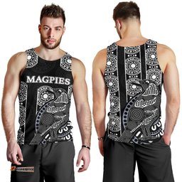 Magpies Men's Tank Top Aboriginal