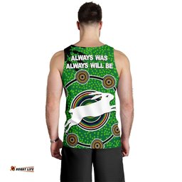 Naidoc Rabbitohs Men Tank Top Aboriginal Vibes No.1