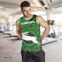 Naidoc Rabbitohs Men Tank Top Aboriginal Vibes No.1