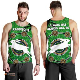 Naidoc Rabbitohs Men Tank Top Aboriginal Vibes No.1