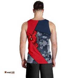 Aboriginal Tank Top (Men), Anzac Day