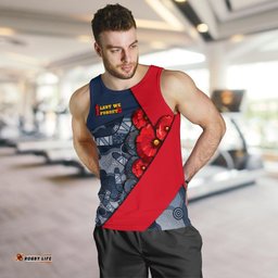 Aboriginal Tank Top (Men), Anzac Day