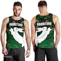 Rabbitohs Men Tank Top Simple Indigenous