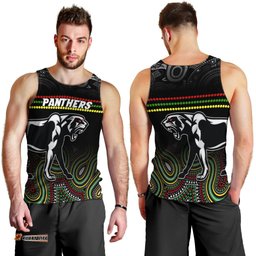 Panthers Indigenous Men Tank Top Premiers Penrith Champion