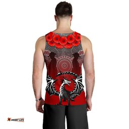 Dragons Men's Tank Top St. George Anzac Day