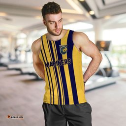 (Custom Personalised) Central Coast Mariners Pride Men Tank Top -