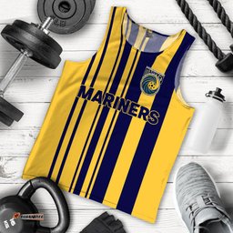 (Custom Personalised) Central Coast Mariners Pride Men Tank Top -