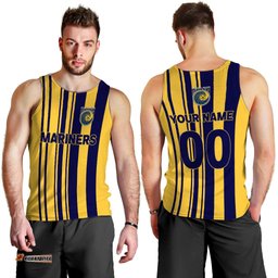 (Custom Personalised) Central Coast Mariners Pride Men Tank Top -