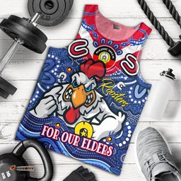 Australia East of Sydney Naidoc Week Custom Men Tank Top - For Our Elders Home Jersey Tank Top