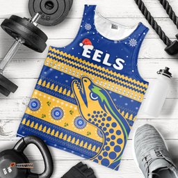Eels Unique Men Tank Top Merry Christmas Parramatta