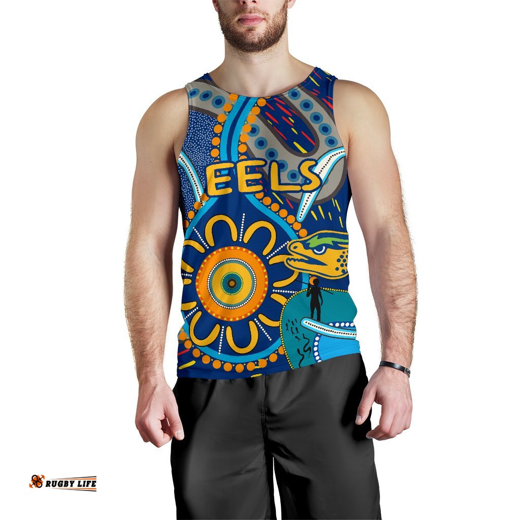 Parramatta Men Tank Top Eels Indigenous
