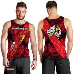 Bombers NAIDOC Week Men's Tank Top Essendon Aboriginal Special Version