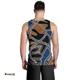 Parramatta Hoodie Men Tank Top Indigenous Version