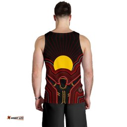 Aboriginal Men's Tank Top - The Sun Always Shines