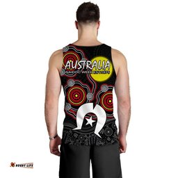 NAIDOC Men Tank Top Aboriginal and Torres Strait Islander