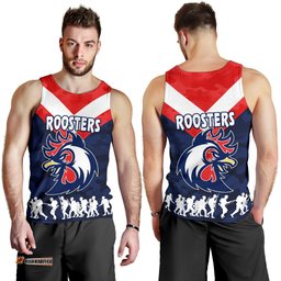 Sydney Men's Tank Top Roosters Anzac Style