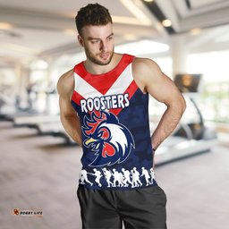 Sydney Men's Tank Top Roosters Anzac Style