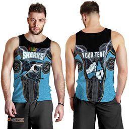 (Custom Personalised) Cronulla-Sutherland Sharks Men Tank Top NAIDOC Week Special Style
