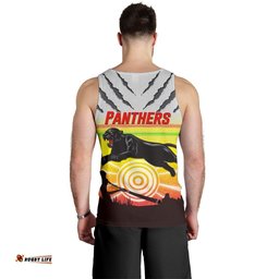 Panthers Men's Tank Top Indigenous Setting Sun